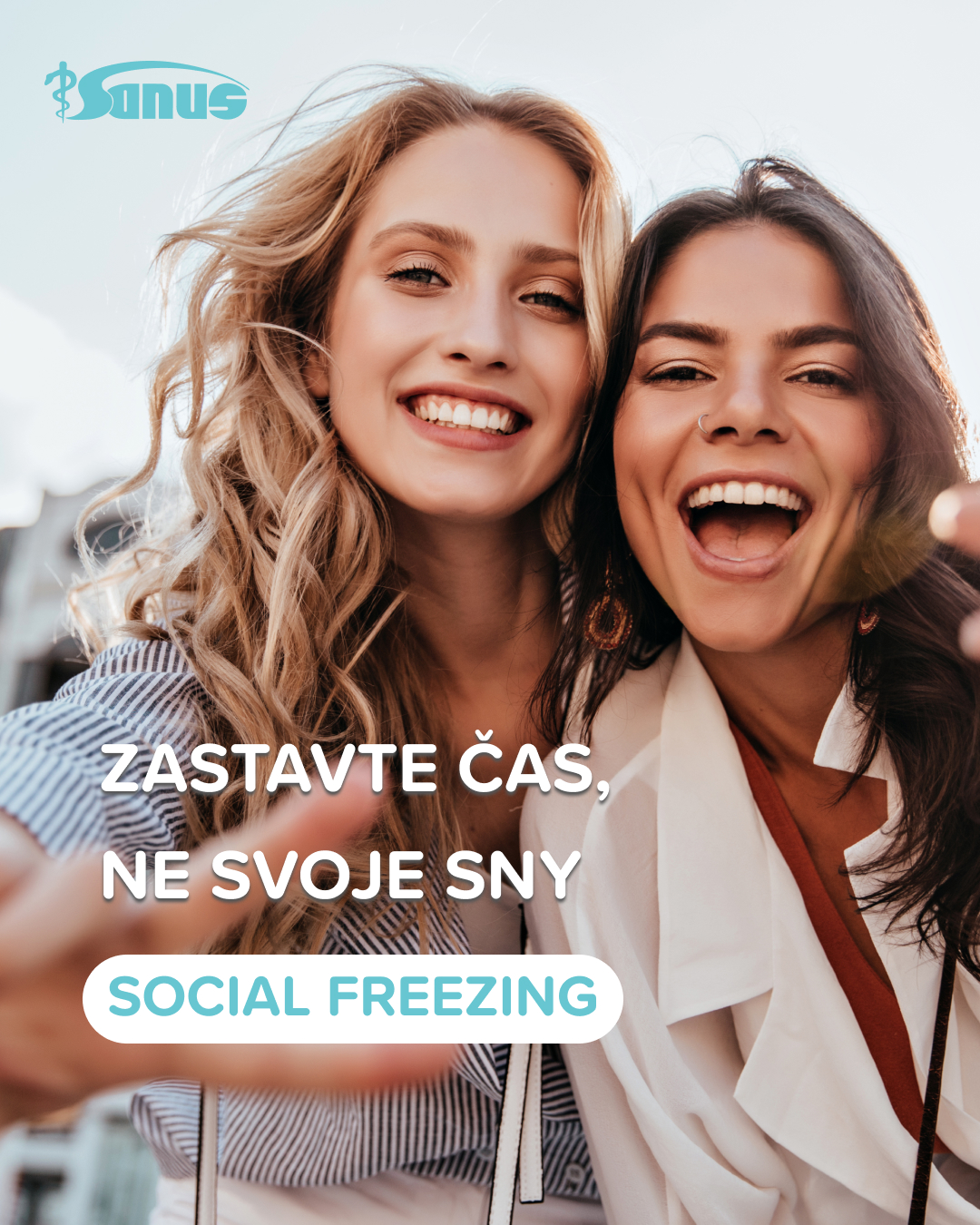 zamražení vajíček - social freezing sanus